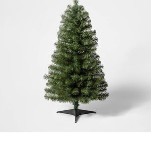 3ft prelit  artificial christmas tree